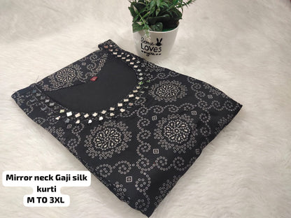 Bandhni Print Kurti