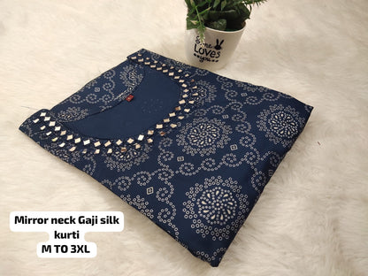 Bandhni Print Kurti