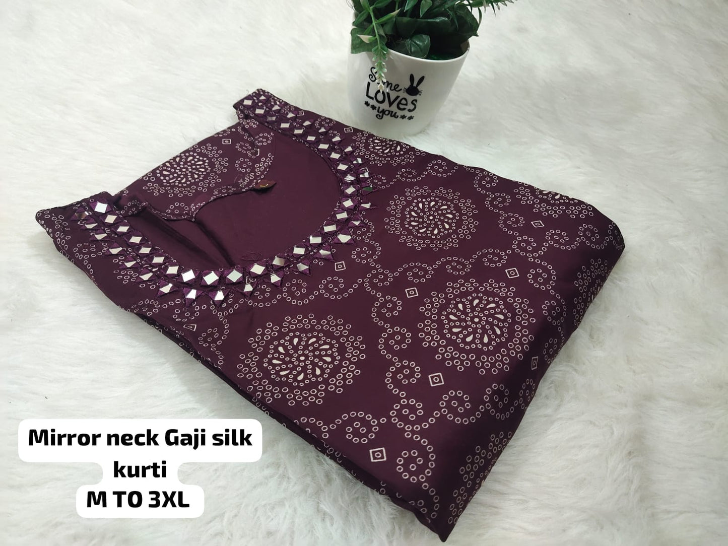 Bandhni Print Kurti