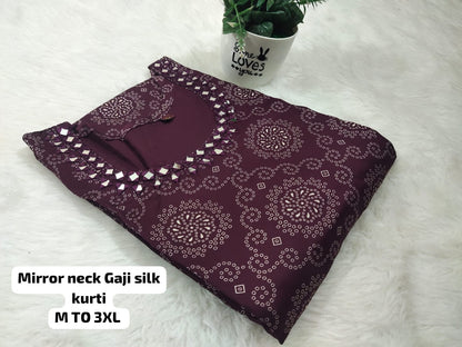 Bandhni Print Kurti