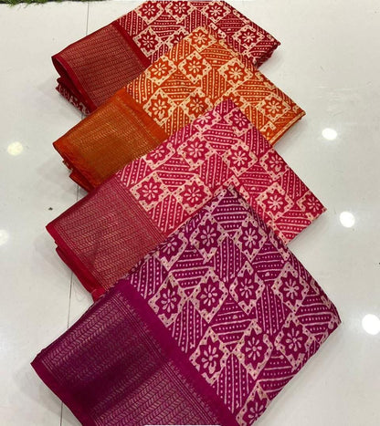 Cotton Silk Saree