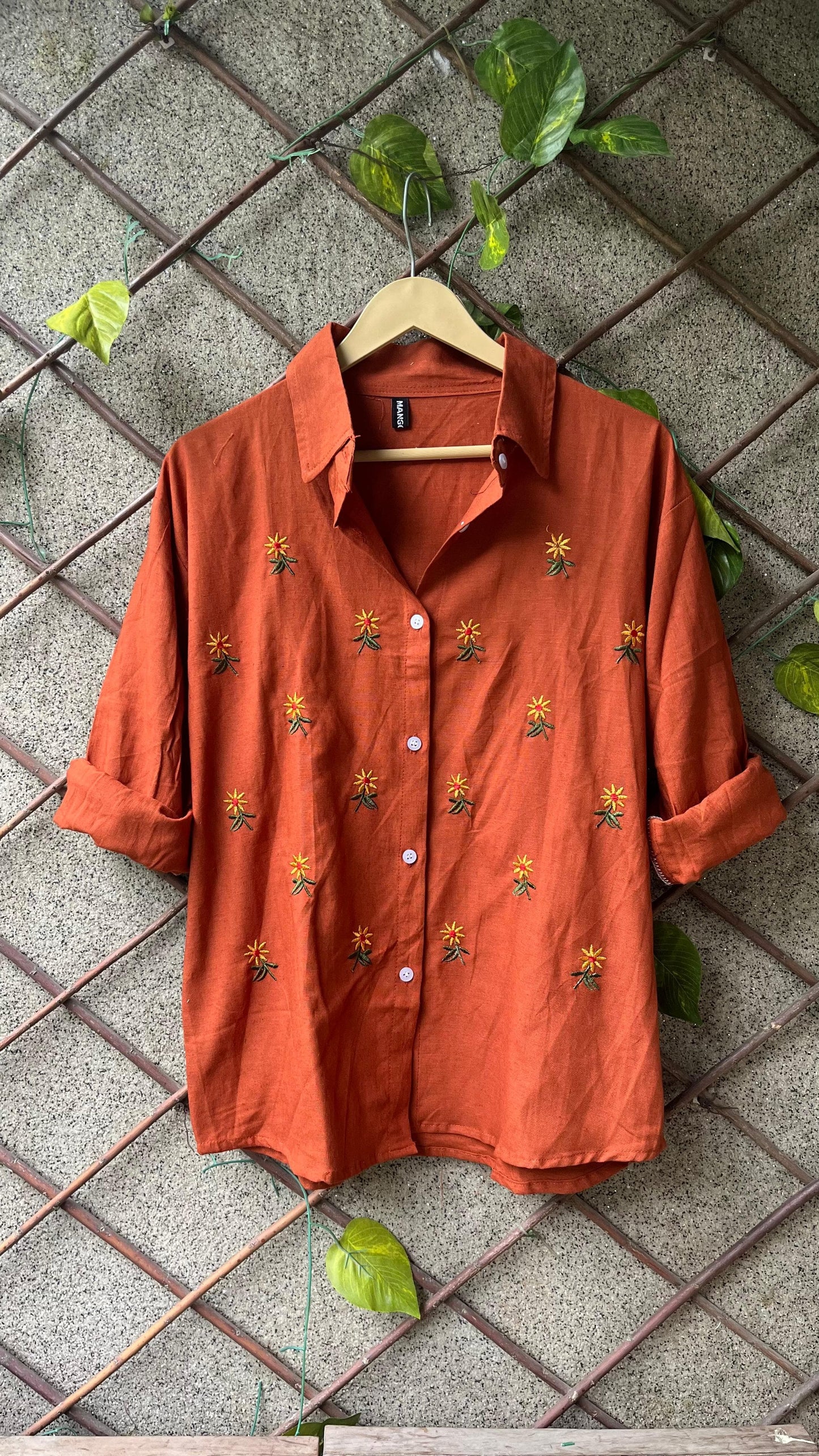 SUNFLOWER EMBROIDERED SHIRTS