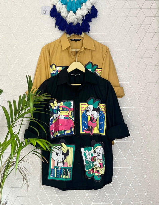 Cartoon Patch T-shirt