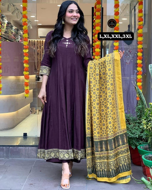 Anarkali Kurta Set