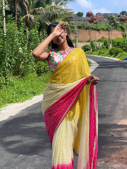 Georgette Saree