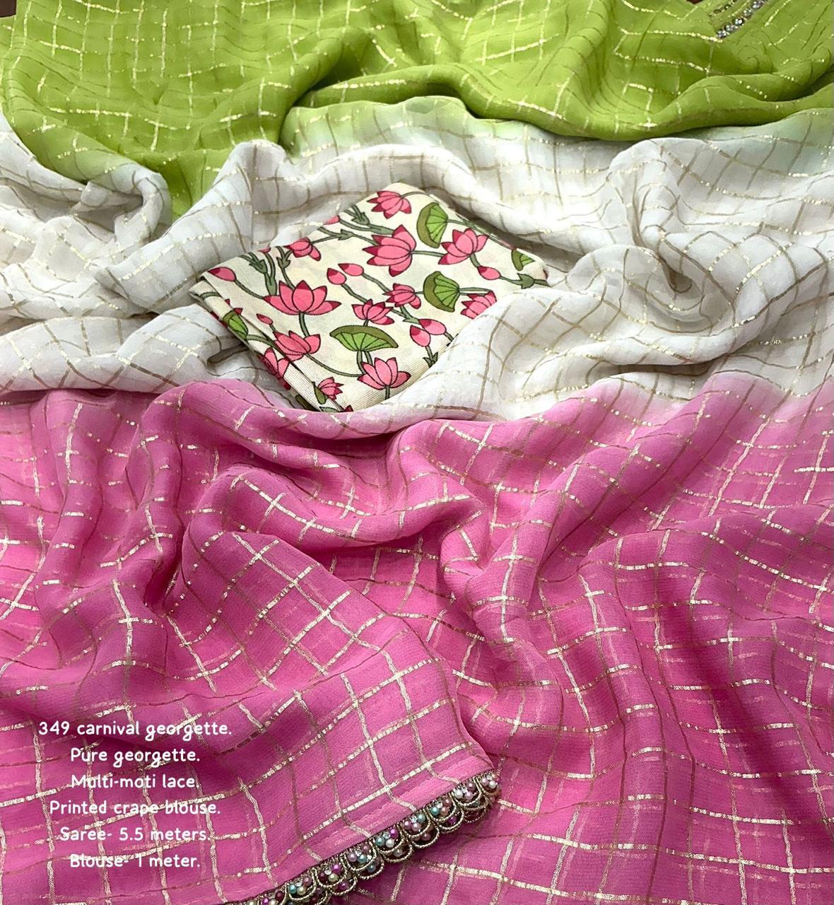 Georgette Saree