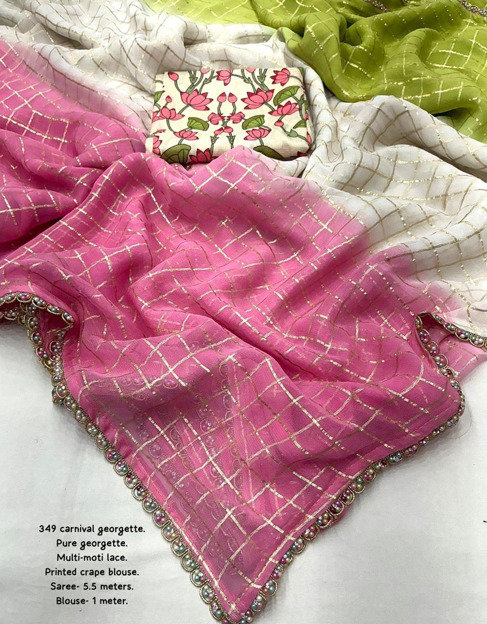 Georgette Saree