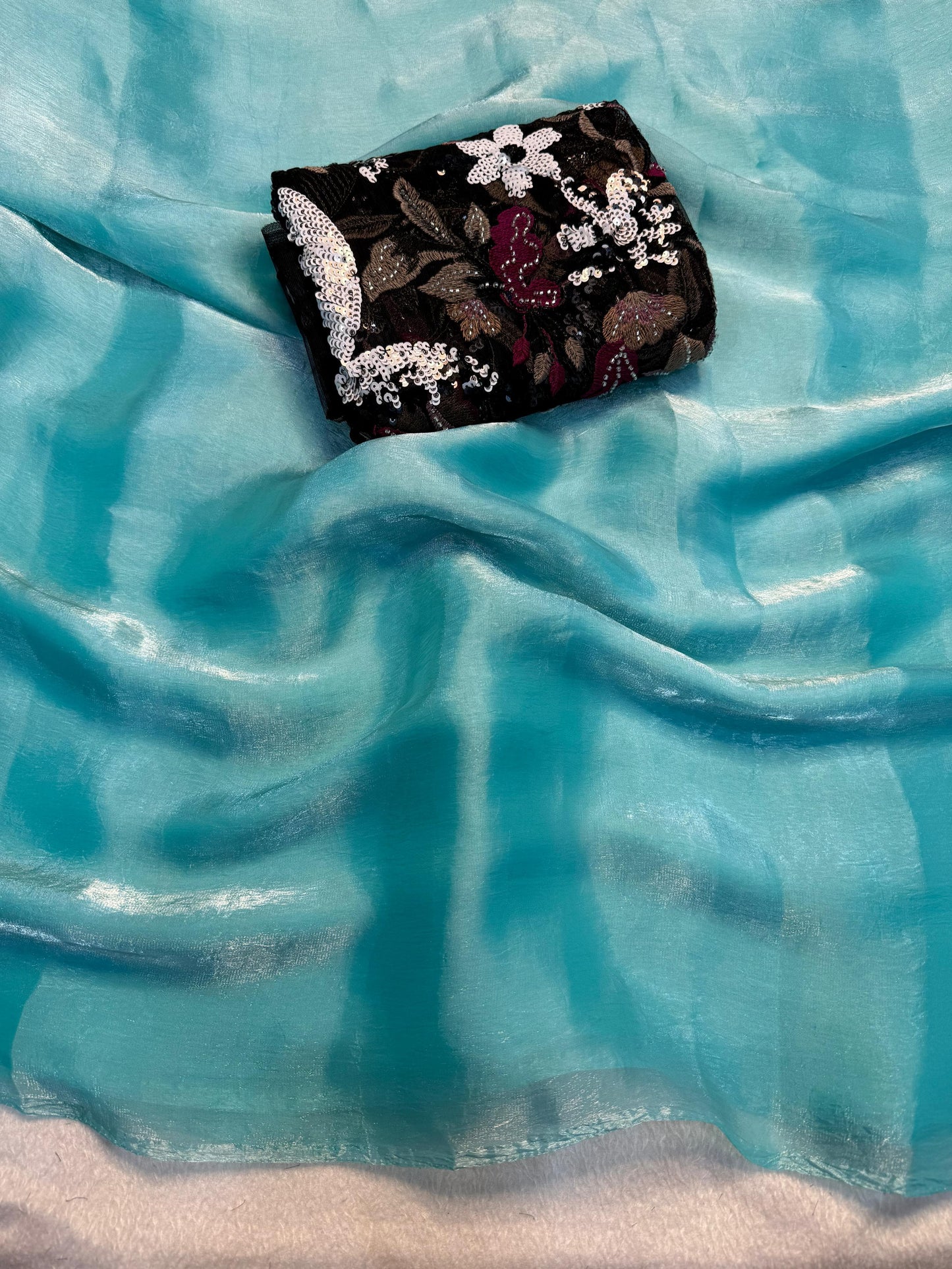 Satin Saree