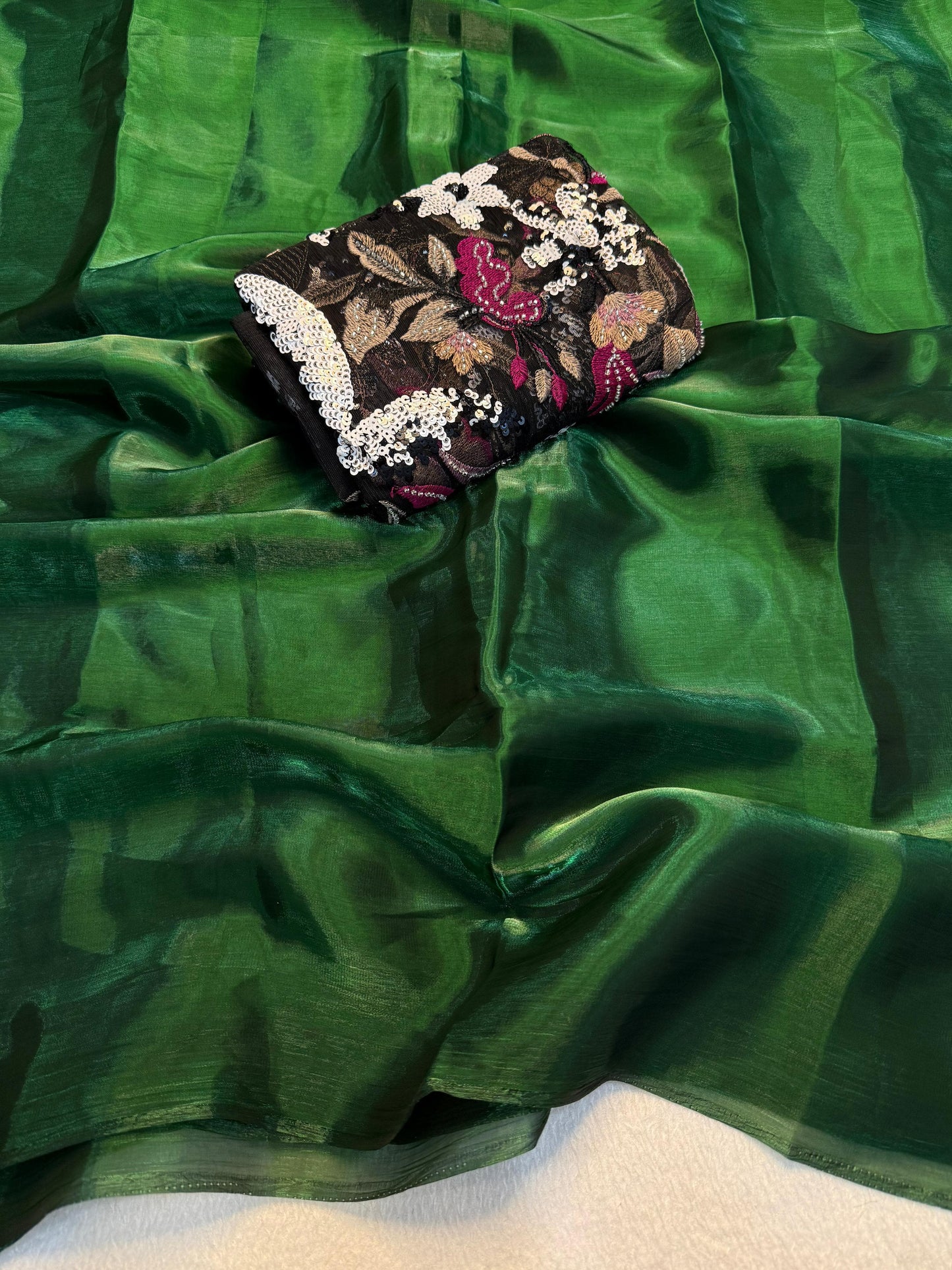 Satin Saree