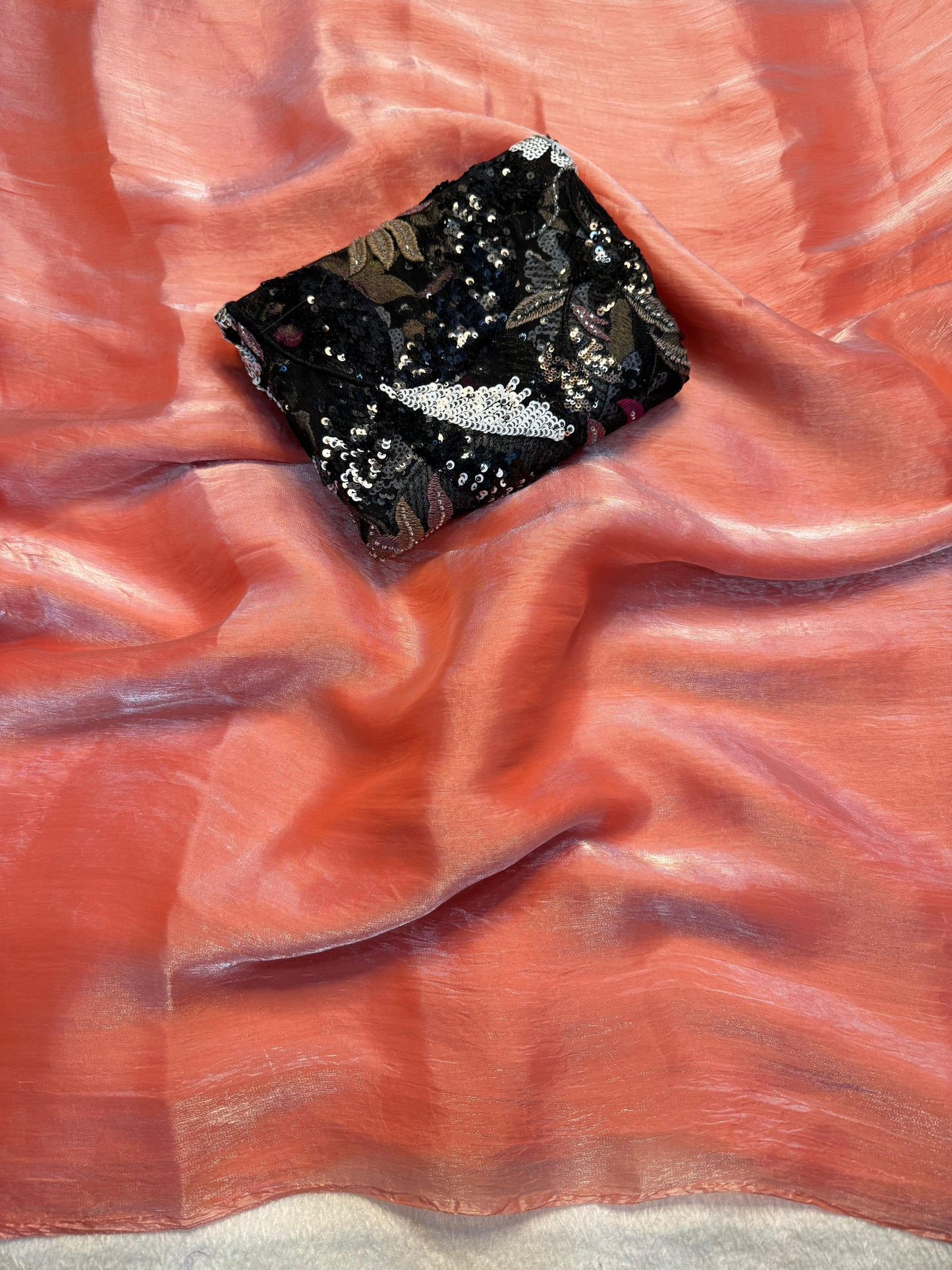 Satin Saree