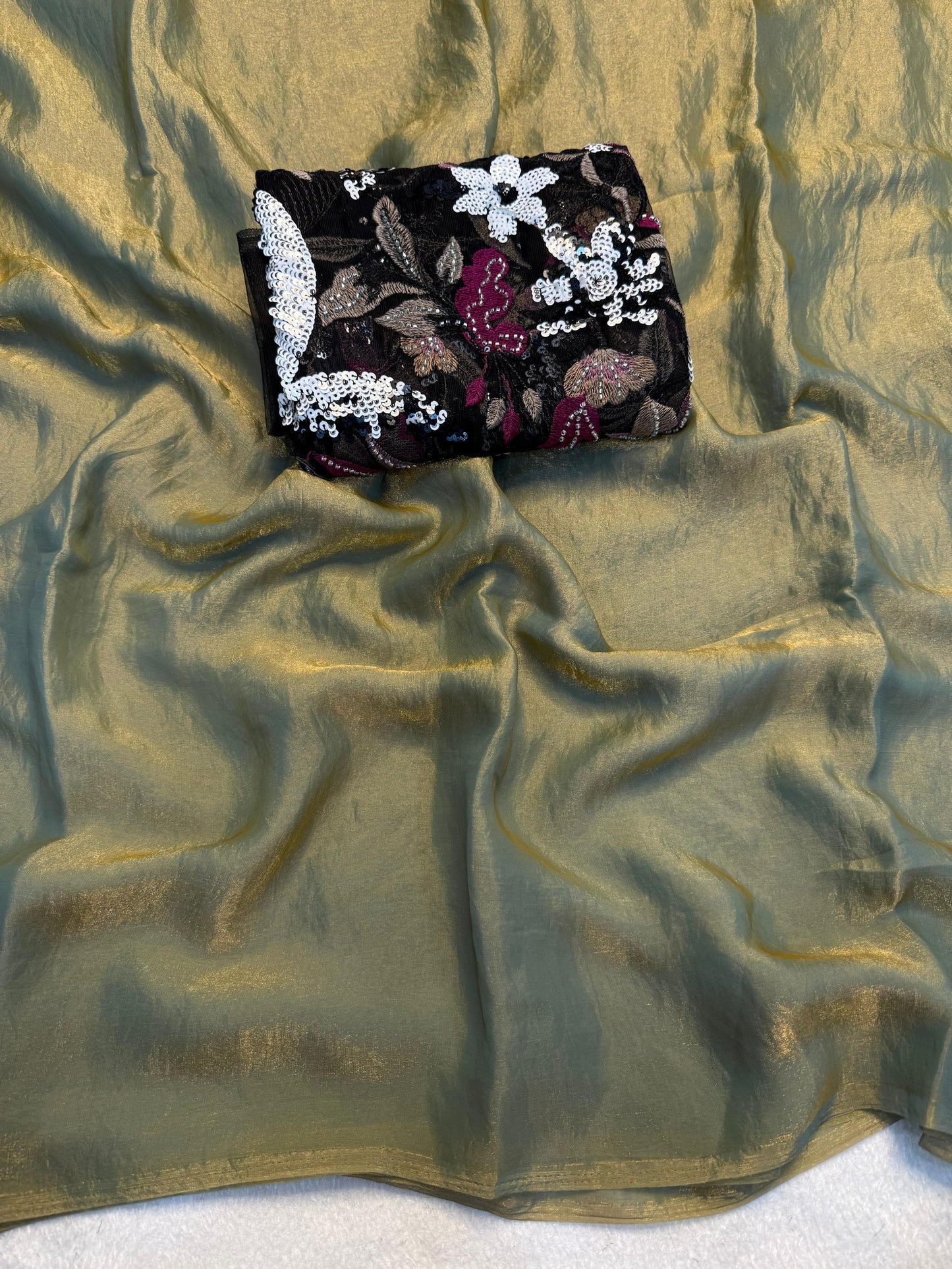 Satin Saree