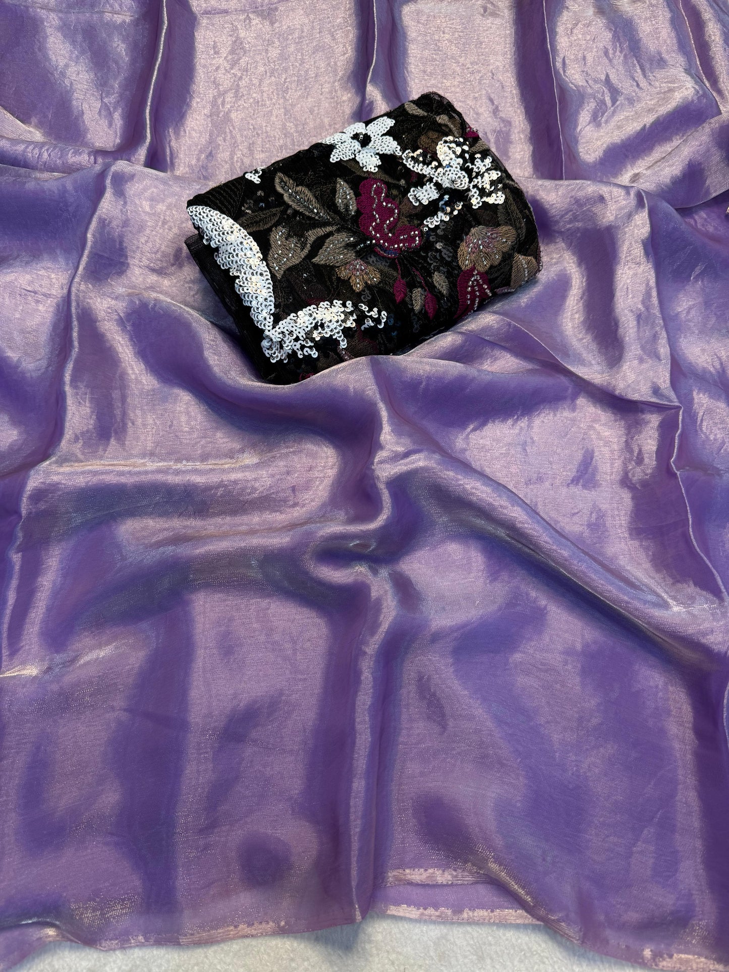 Satin Saree