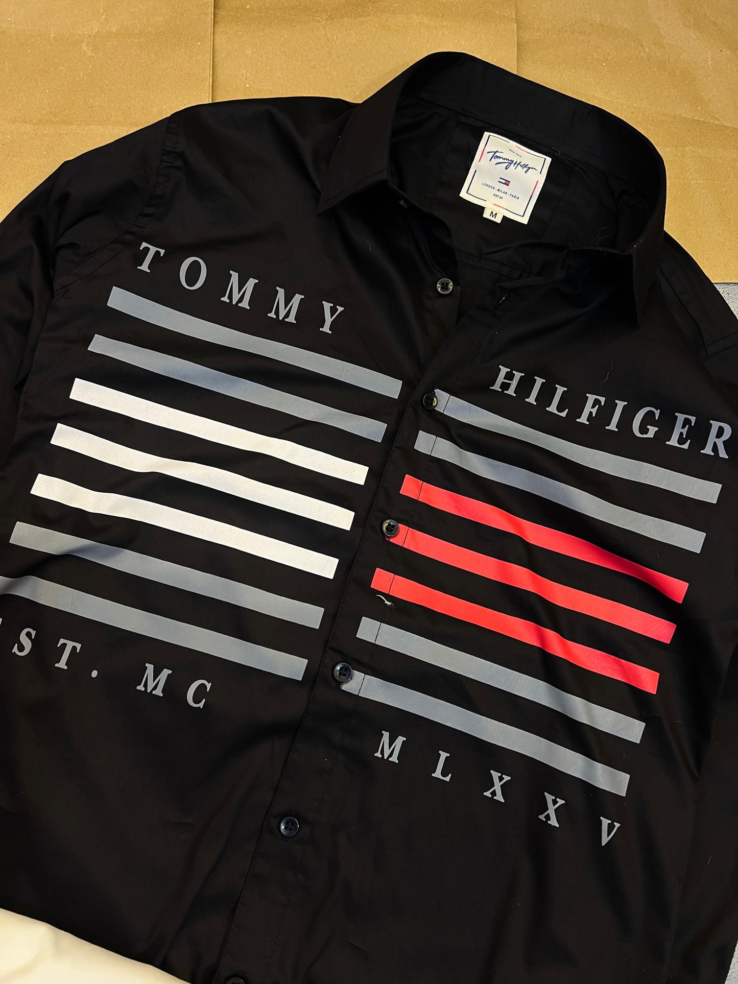 TOMMY HILFIGER MENS SHIRTS