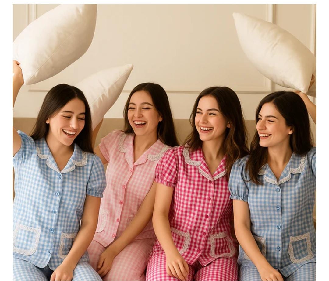 Pure Cotton Night Suit
