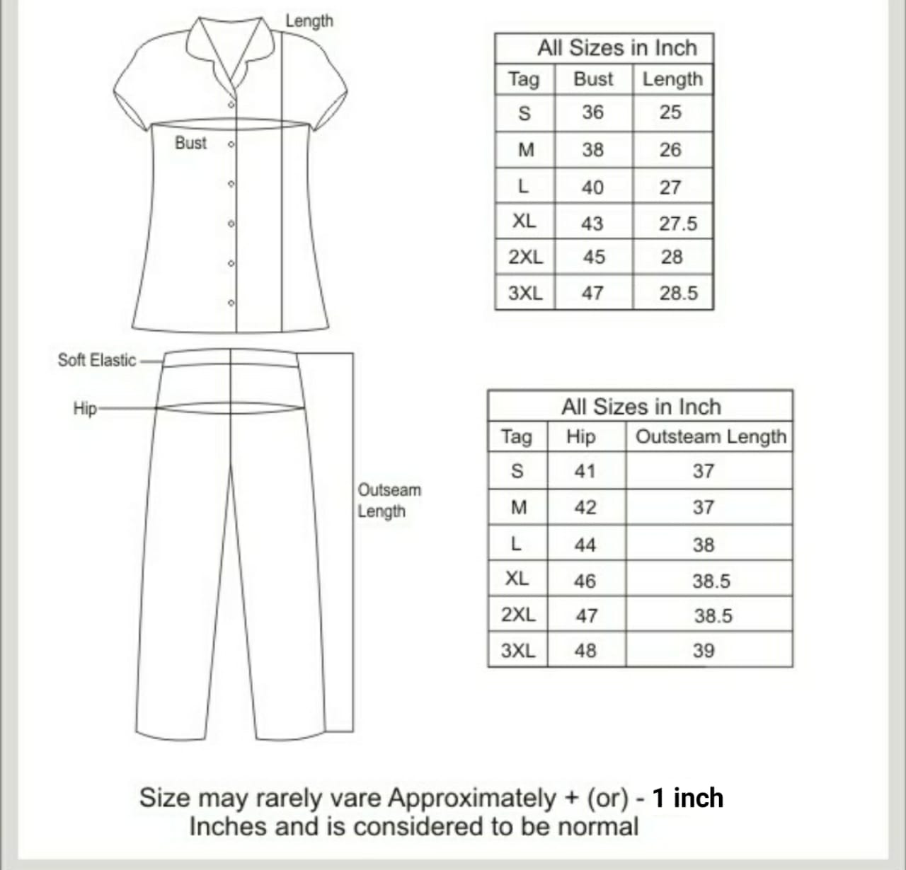 Pure Cotton Night Suit