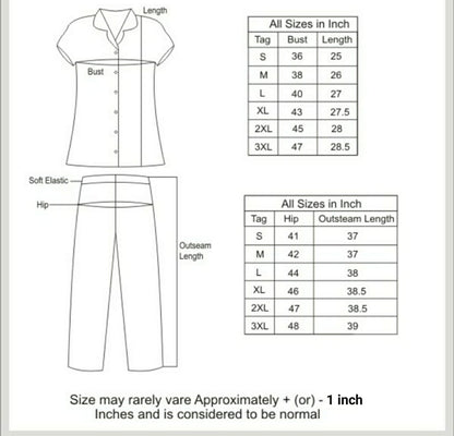 Pure Cotton Night Suit