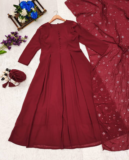 Georgette Gown