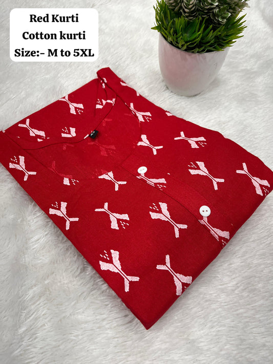 Pure Cotton Kurti