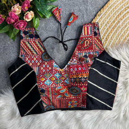 Navratri Rayon Cotton Blouse