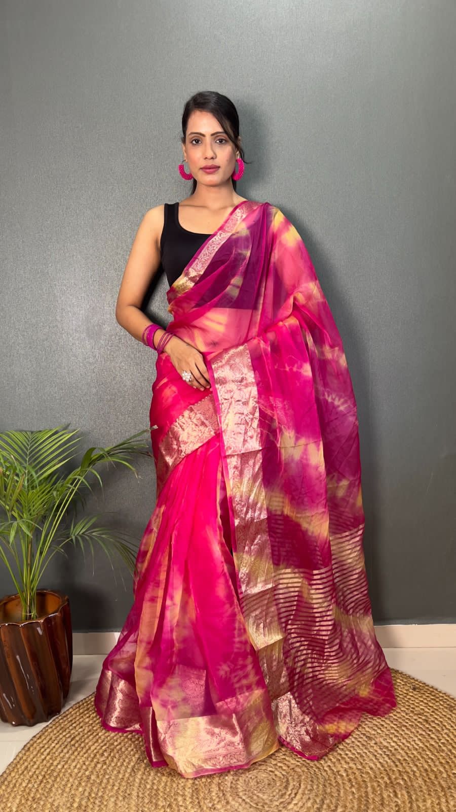 KORA ORGANZA SAREE