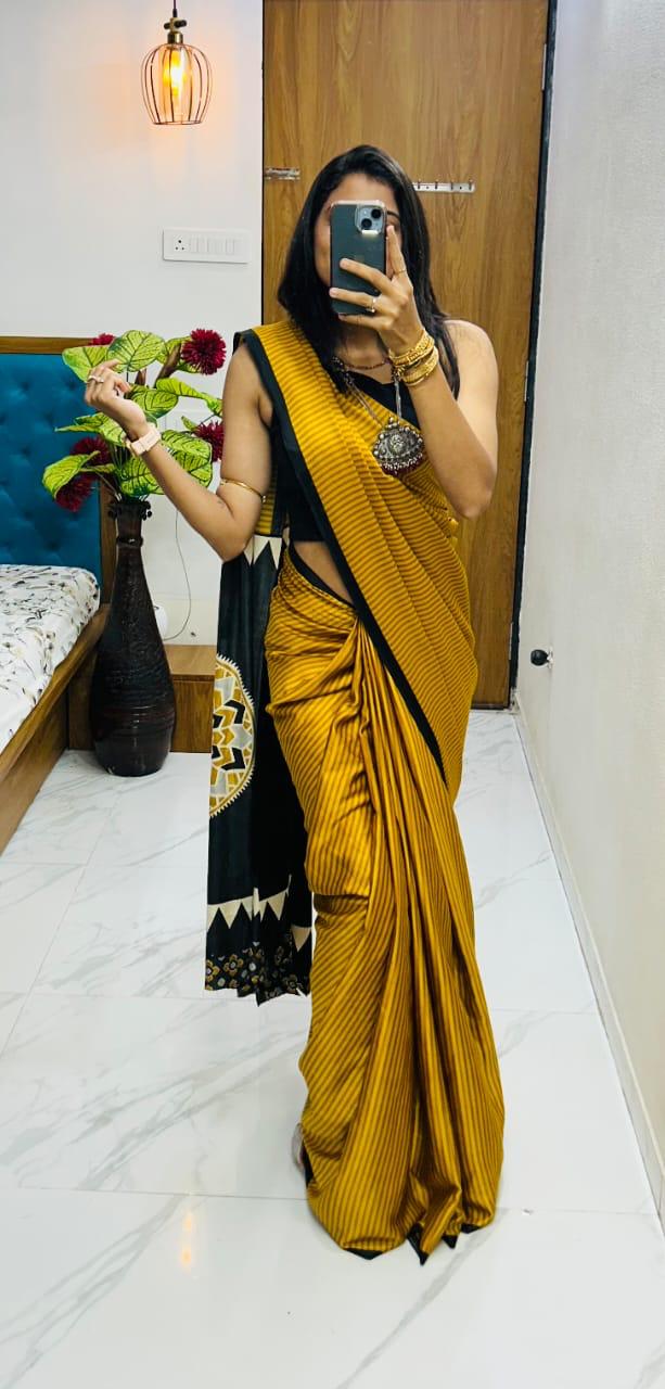 Lagdi Pure Gajji Soft Silk Saree