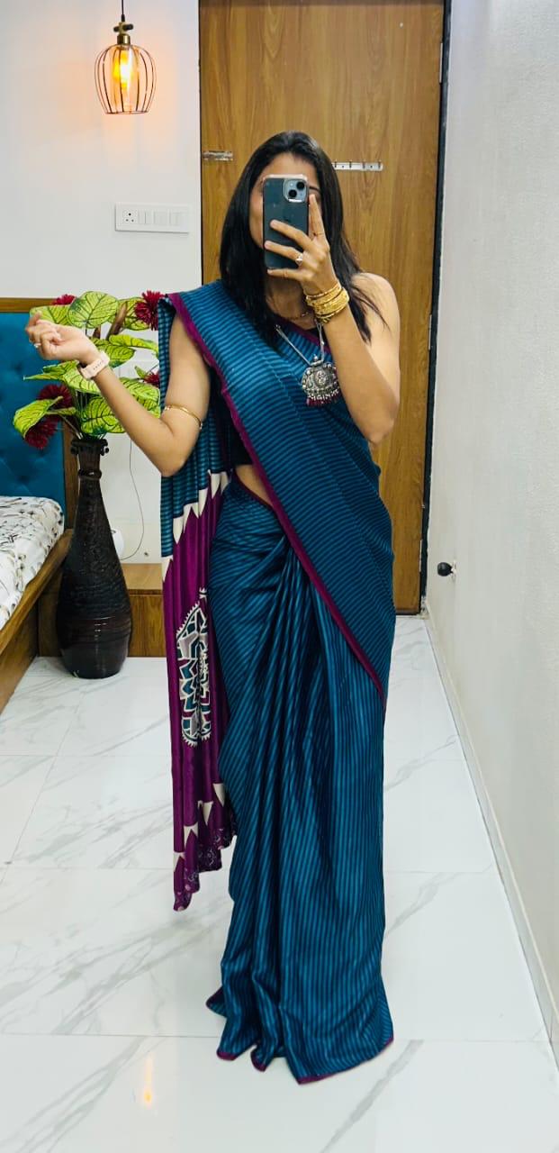 Lagdi Pure Gajji Soft Silk Saree