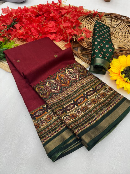 Ikkat Saree