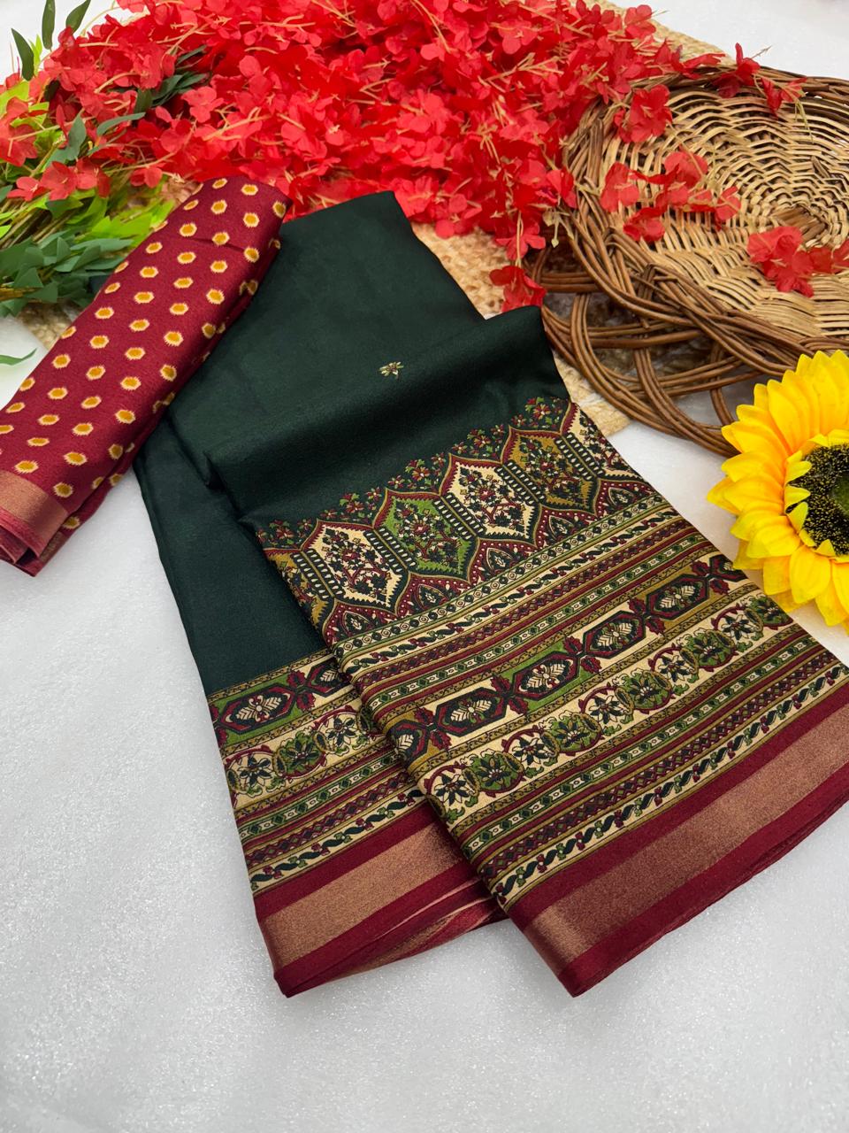 Ikkat Saree
