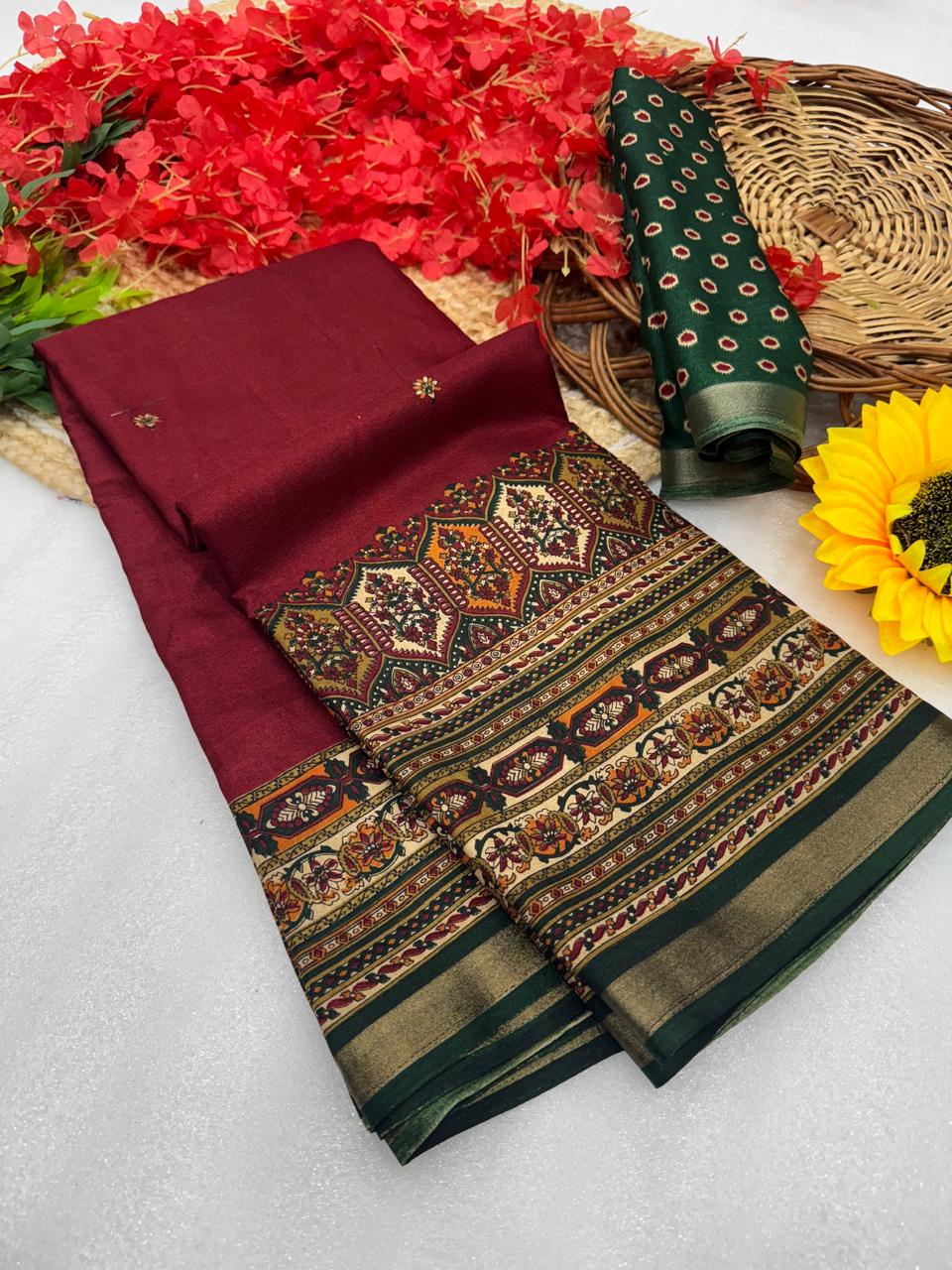 Ikkat Saree