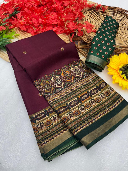 Ikkat Saree