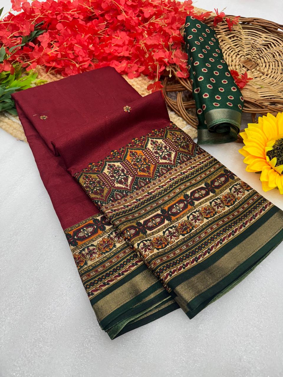 Ikkat Saree