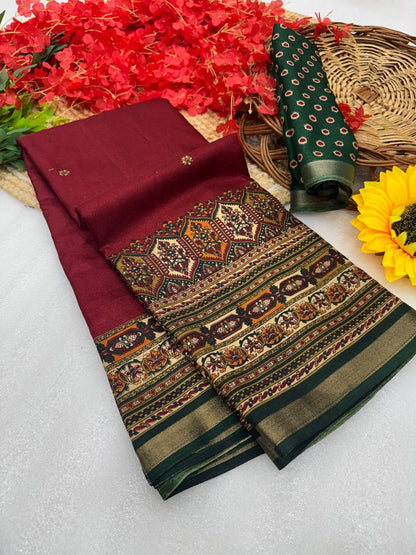 Ikkat Saree