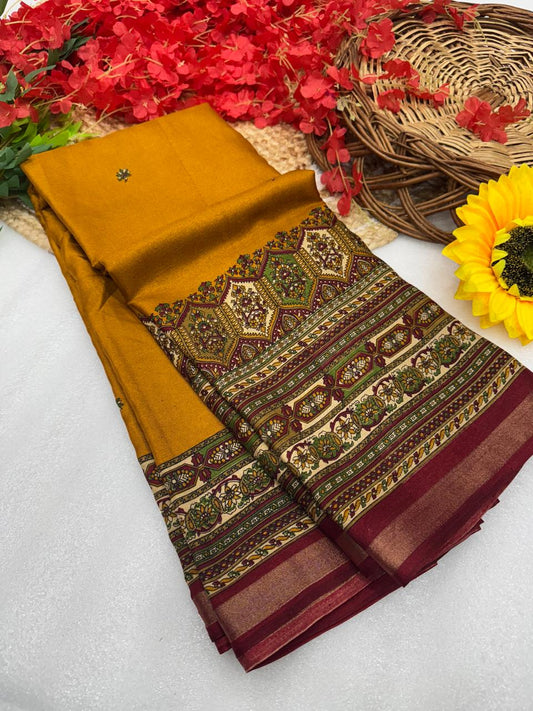 Ikkat Saree