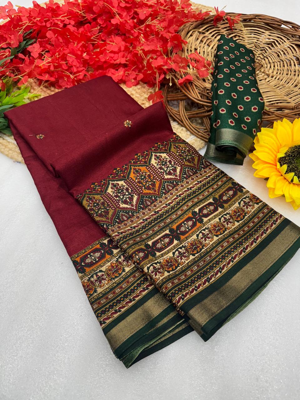 Ikkat Saree