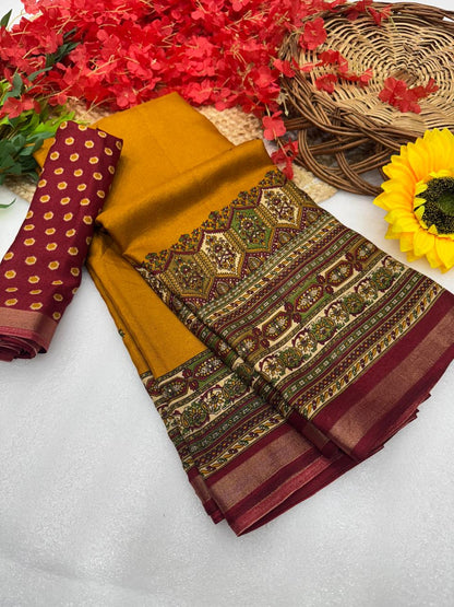 Ikkat Saree