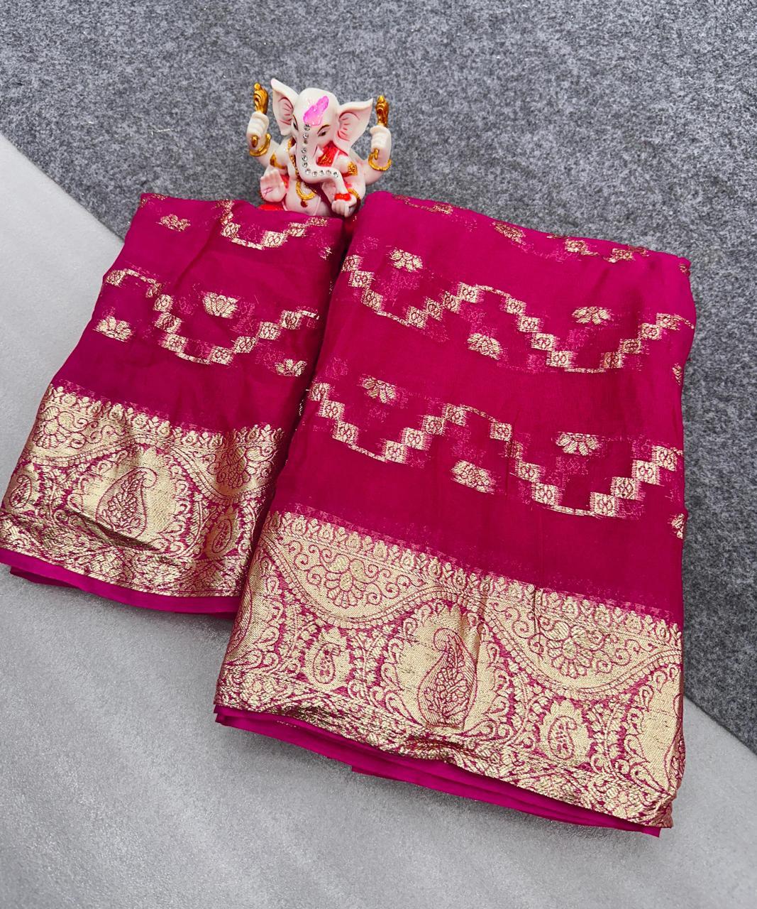Pure Viscose Saree