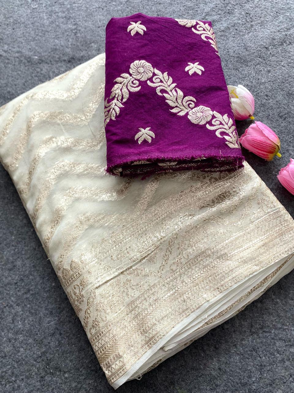 Pure Viscose Saree