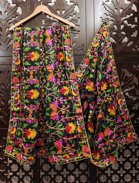 Kashmiri Work Dupatta