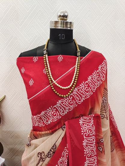 Soft Georgette Saree