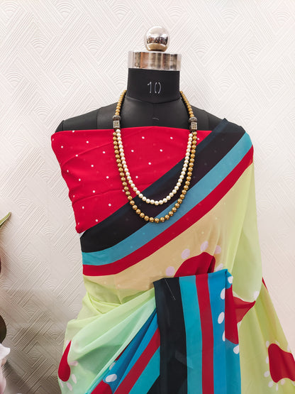 Soft Georgette Saree