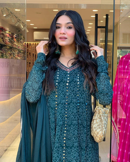 Kurti With Dupatta