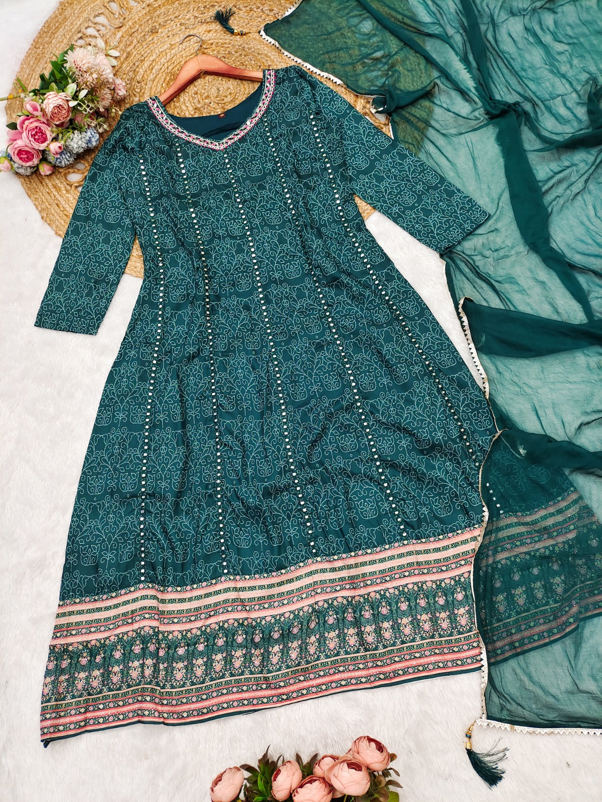 Kurti With Dupatta