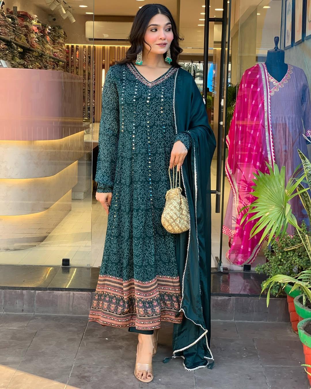 Kurti With Dupatta