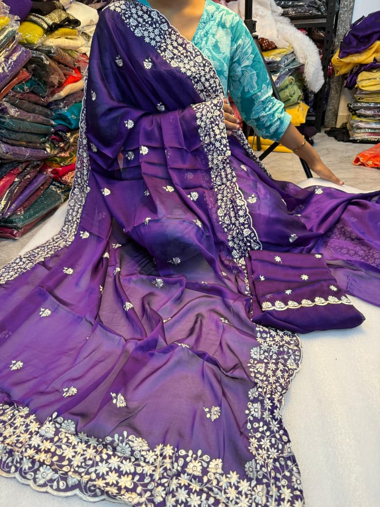 Rangoli Saree