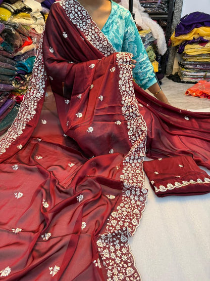 Rangoli Saree