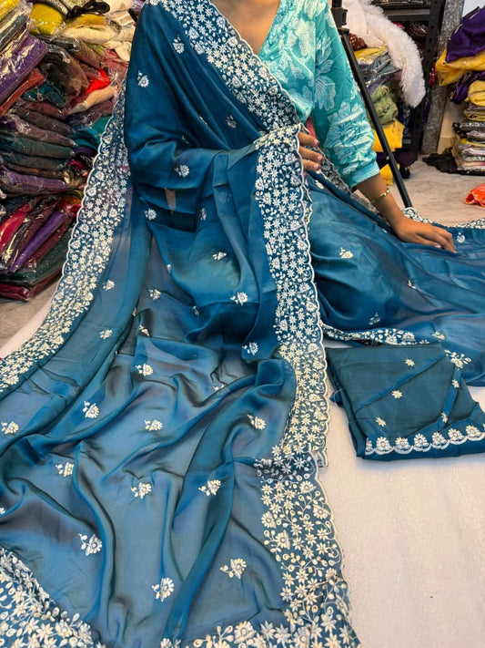Rangoli Saree