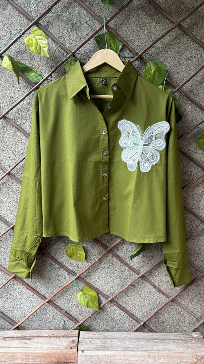 Pearl Embellished Shirt