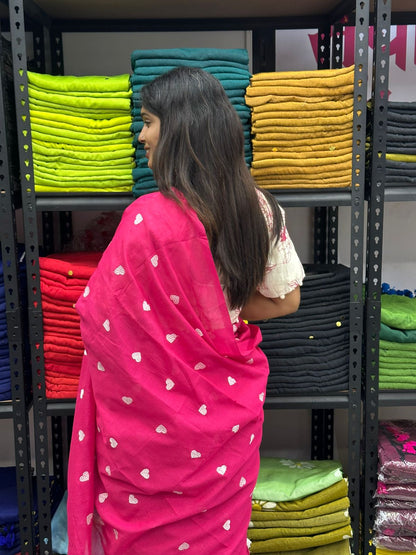 Embroidery Work Saree