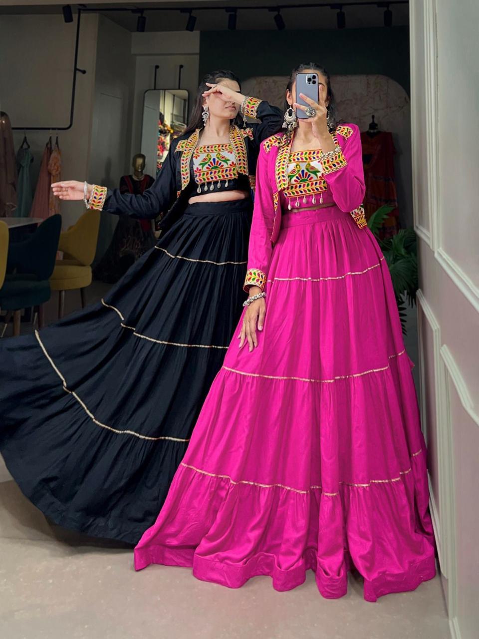 Chanya Choli With Koti
