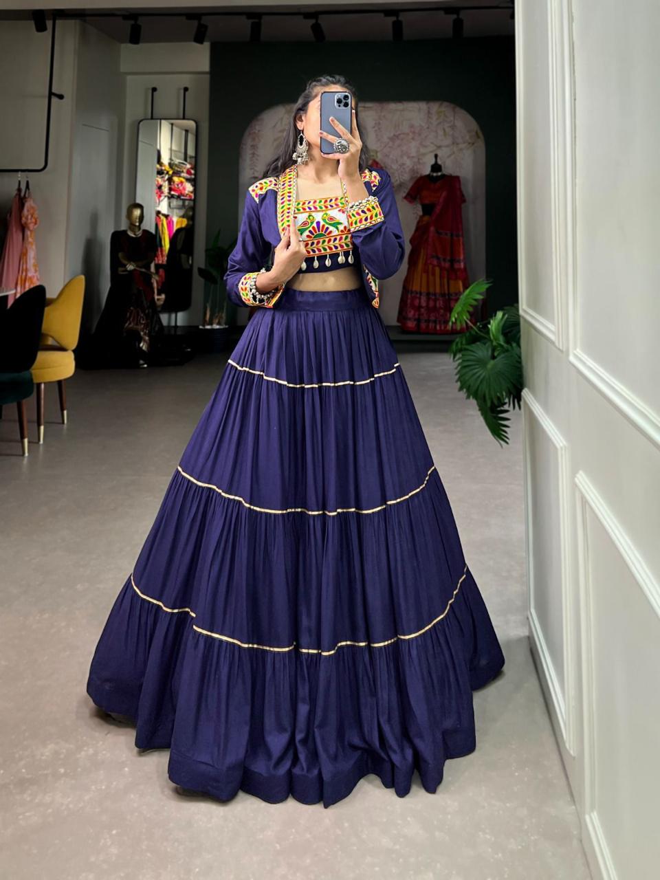Chanya Choli With Koti